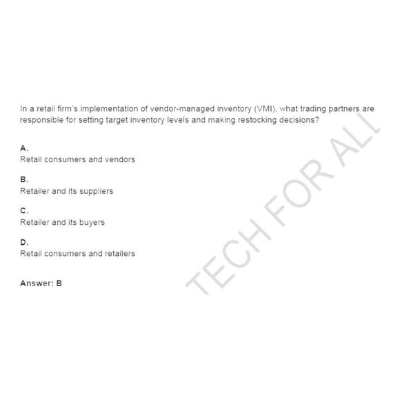 Printout CLTD Certified in Logistics Transportation and Distribution Exam - Picture 3 of 6